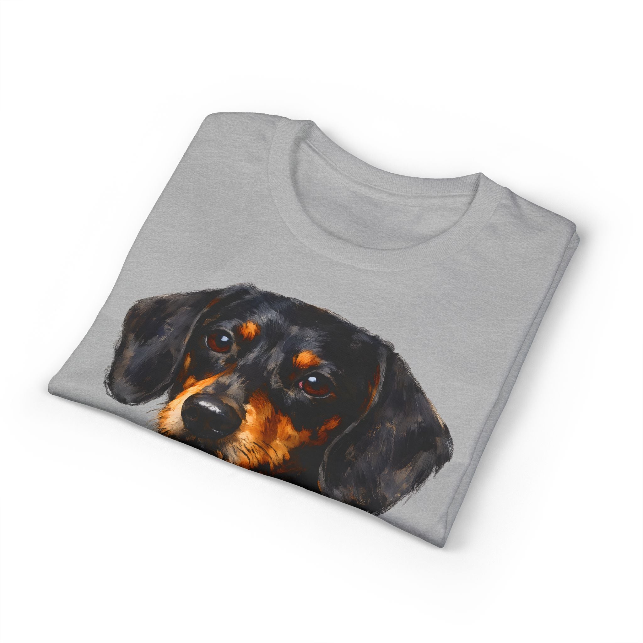 Short Hair Dachshund Face T-Shirt