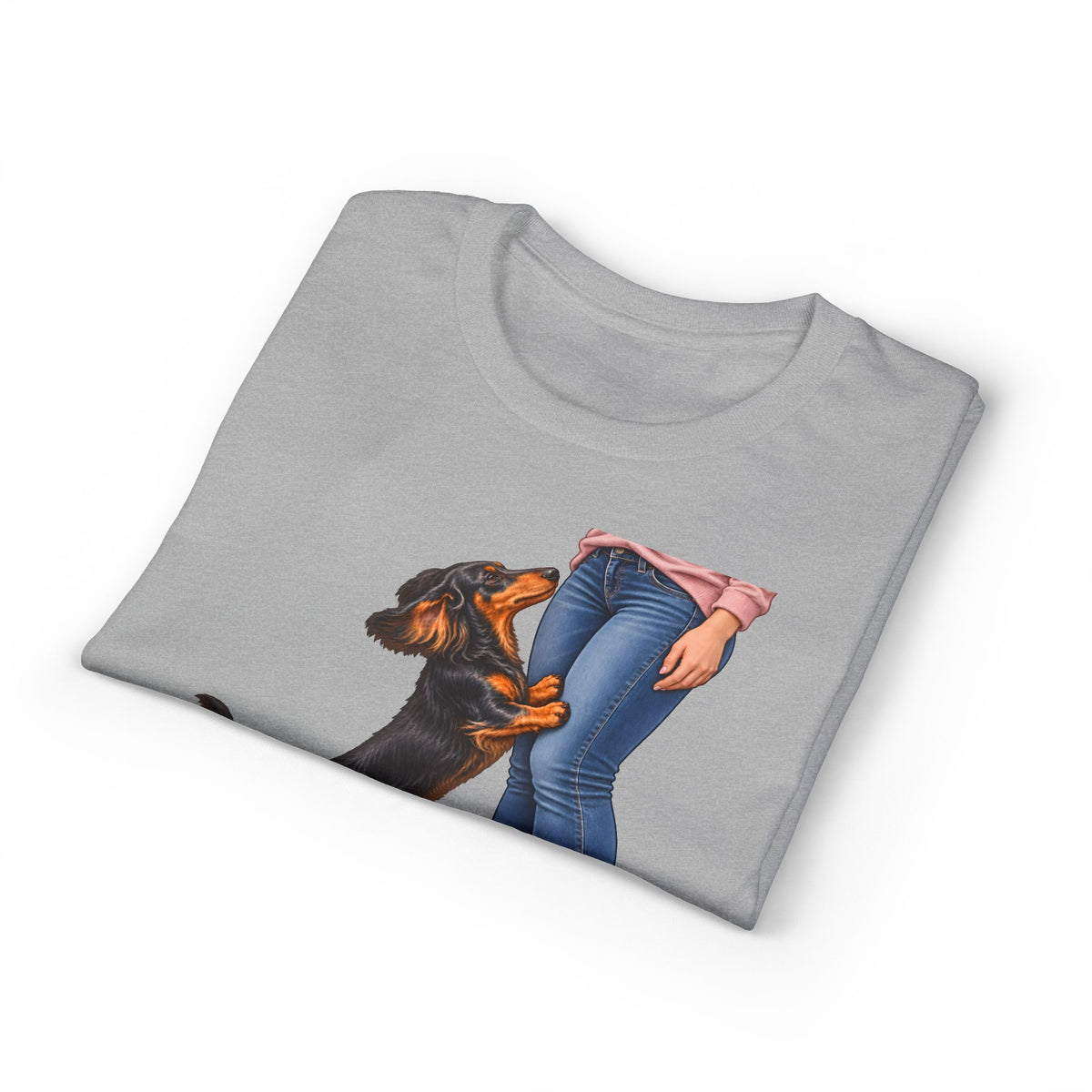 The Love Of A Dachshund Is A Special Kind Of Love Long Hair Women's T-Shirt