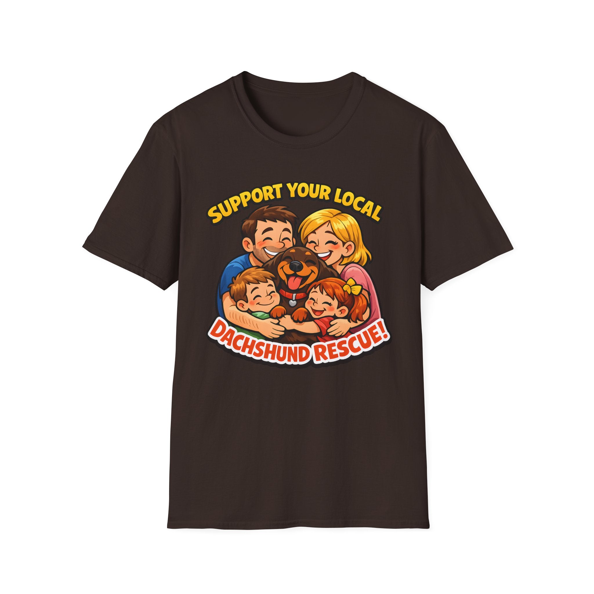 Support Your Local Dachshund Rescue T-Shirt