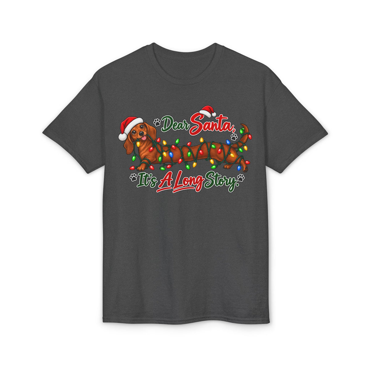 Dear Santa It's A Long Story T-Shirt