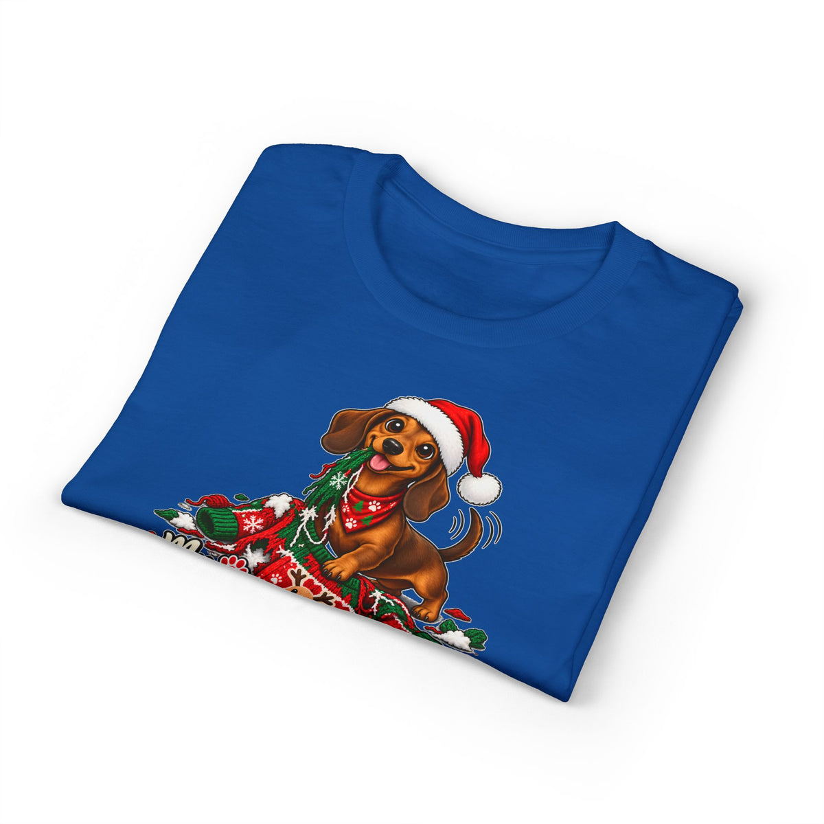 My Dachshund Destroyed My Ugly Christmas Sweater T-Shirt