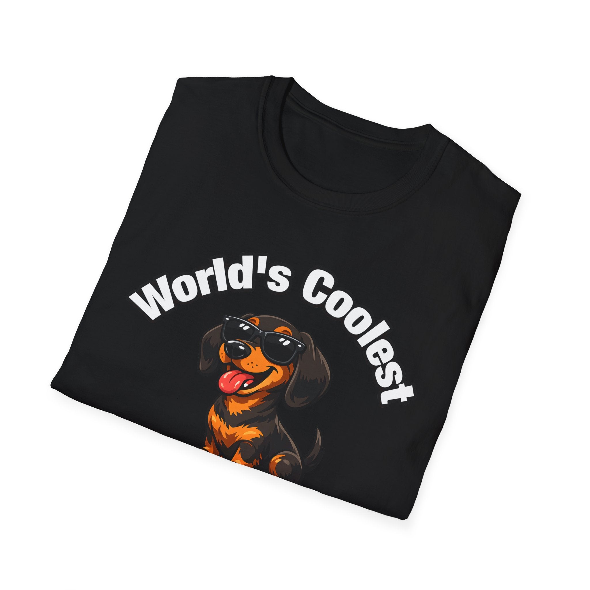 World's Coolest Dachshund Dad Men's T-Shirt