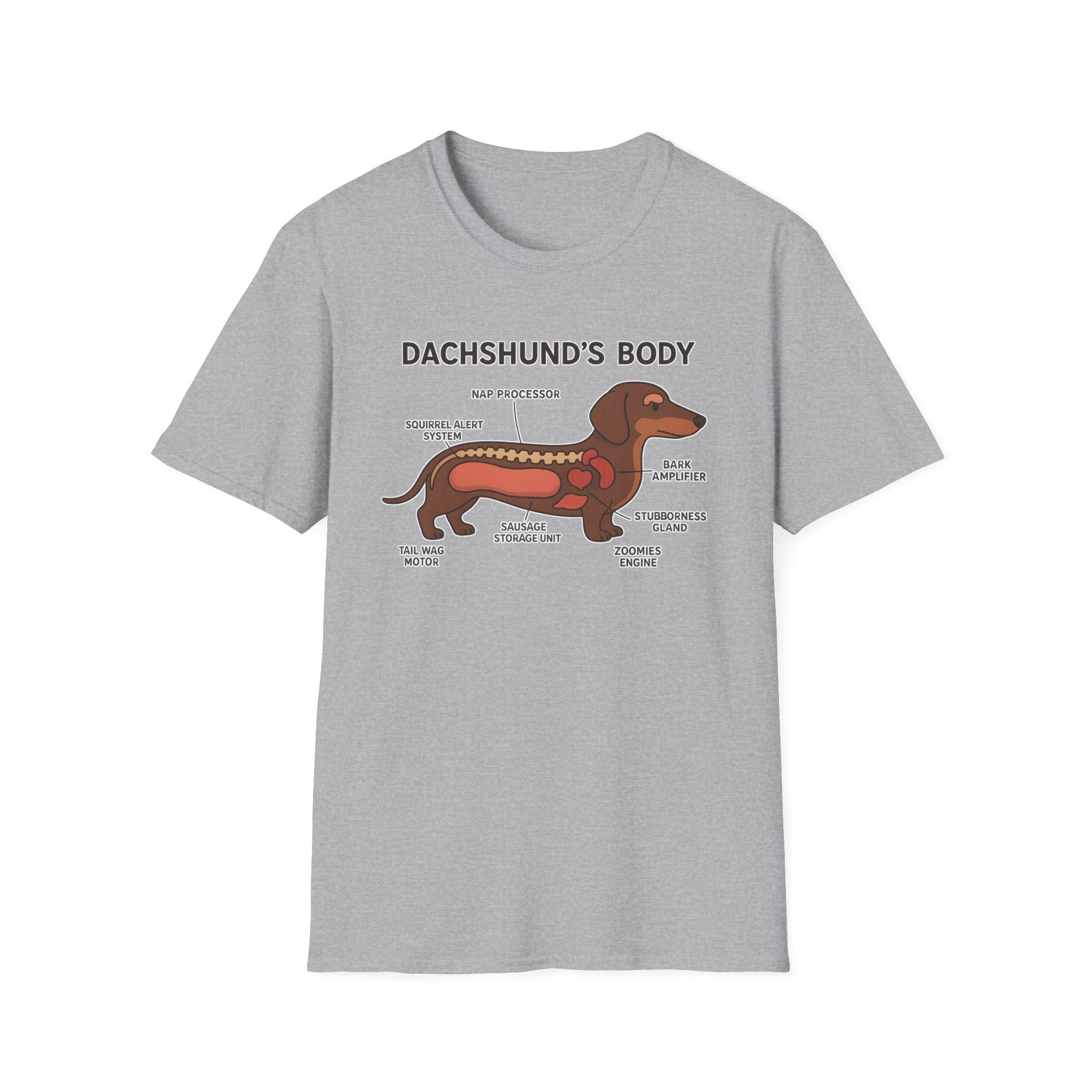 Dachshund Anatomy T-Shirt