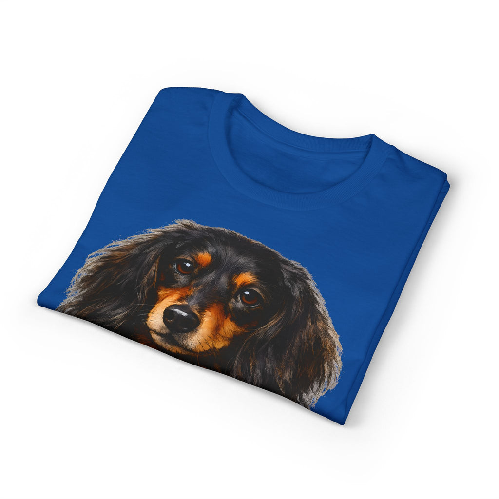 Long Hair Dachshund Face T-Shirt