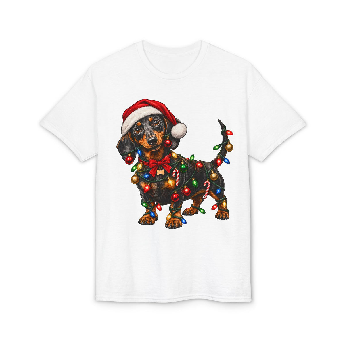 Tangled In Christmas Lights T-Shirt