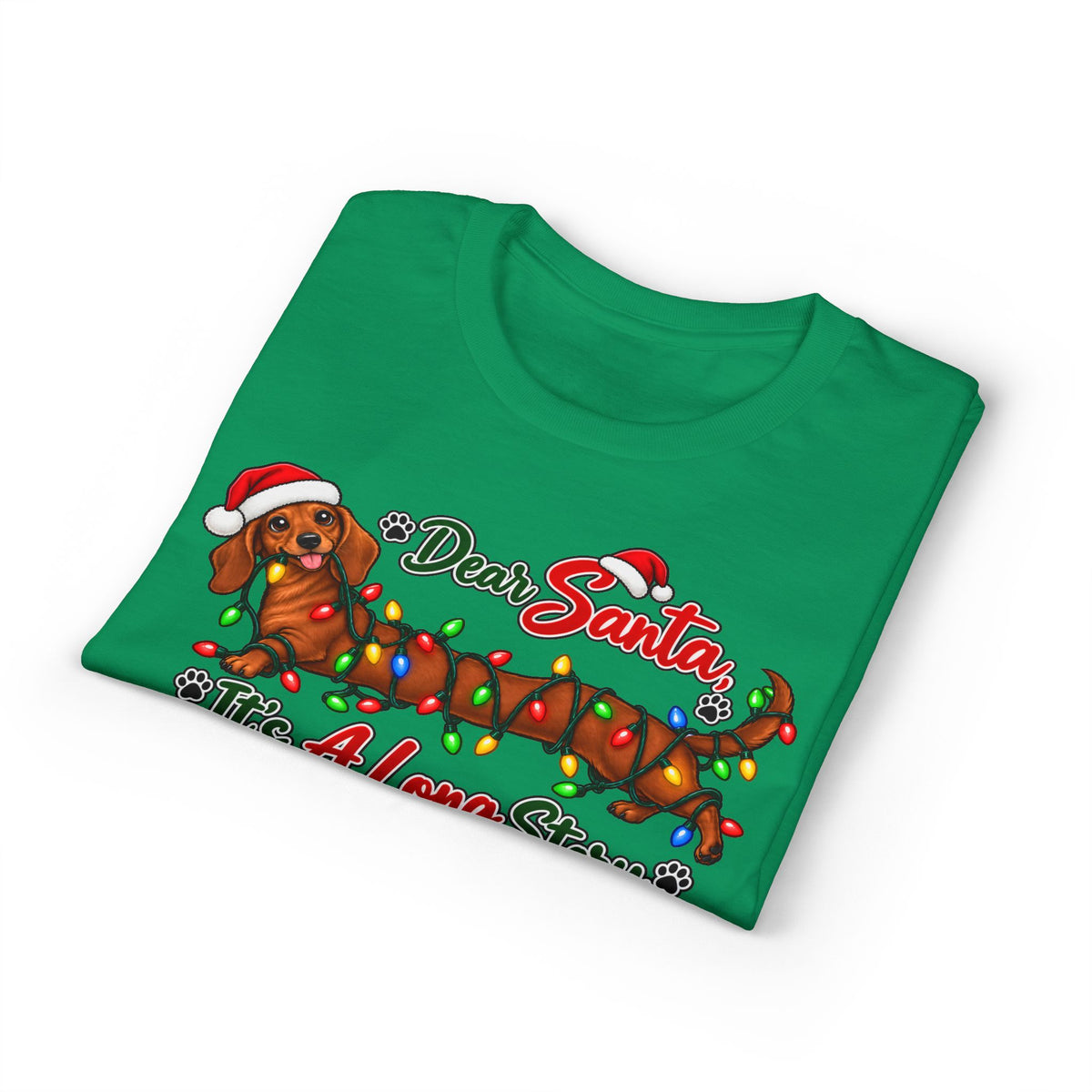 Dear Santa It's A Long Story T-Shirt