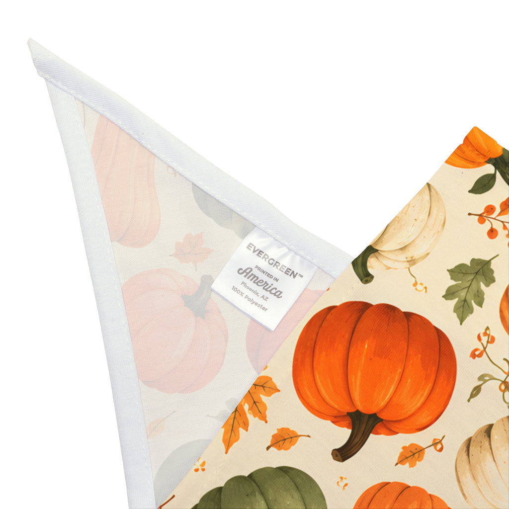Thanksgiving Pumpkins Dog Bandana