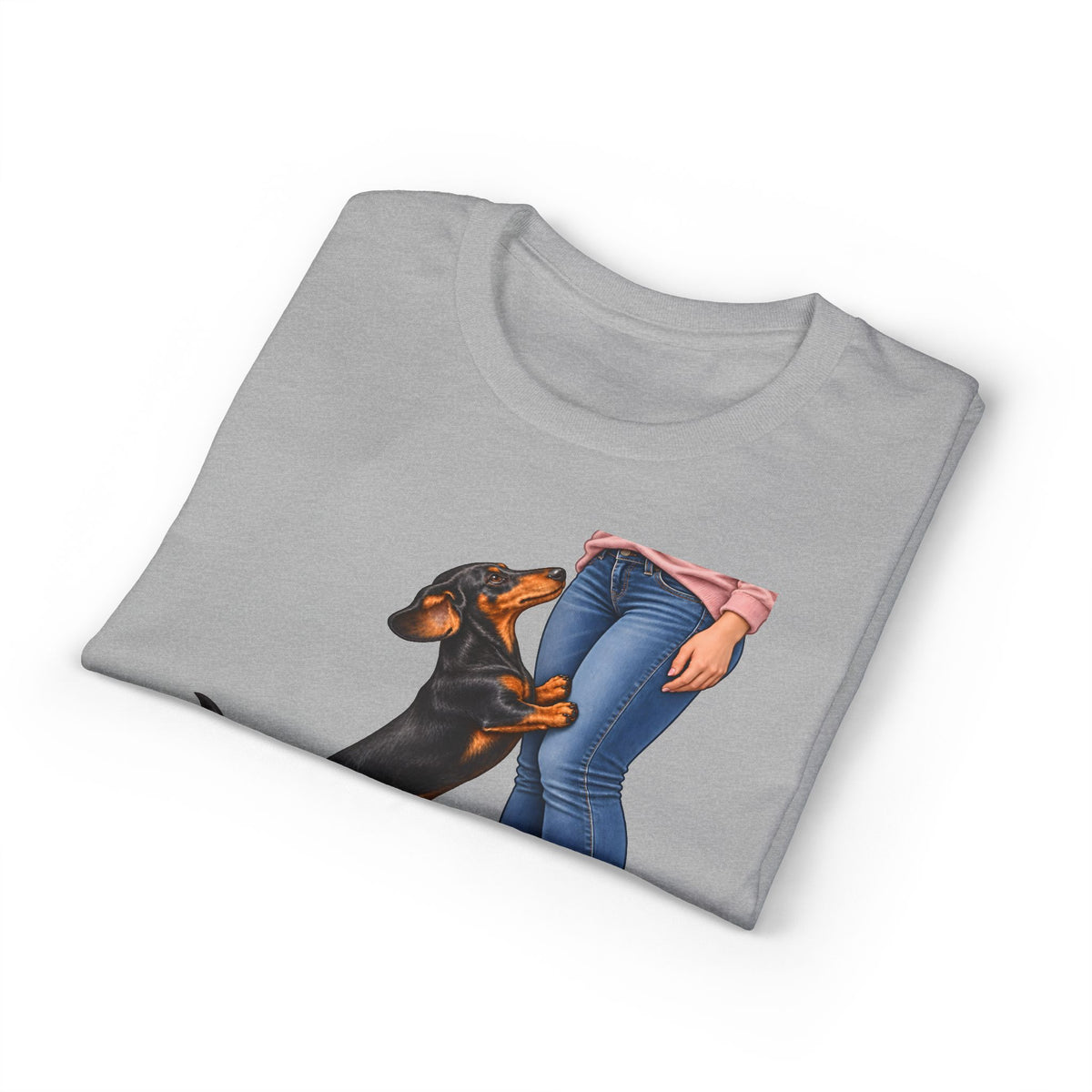 The Love Of A Dachshund Is A Special Kind Of Love Short Hair Women's T-Shirt