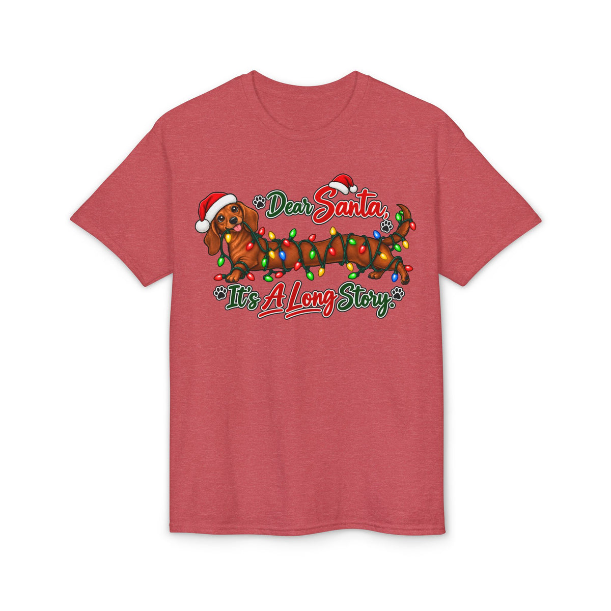 Dear Santa It's A Long Story T-Shirt