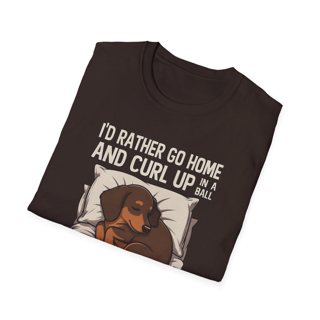 I'd Rather Curl Up In A Ball T-Shirt