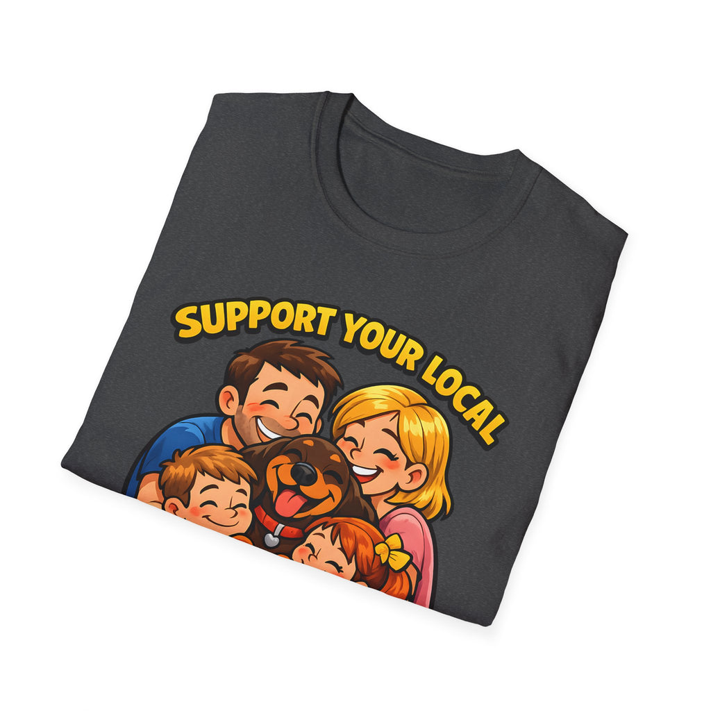 Support Your Local Dachshund Rescue T-Shirt