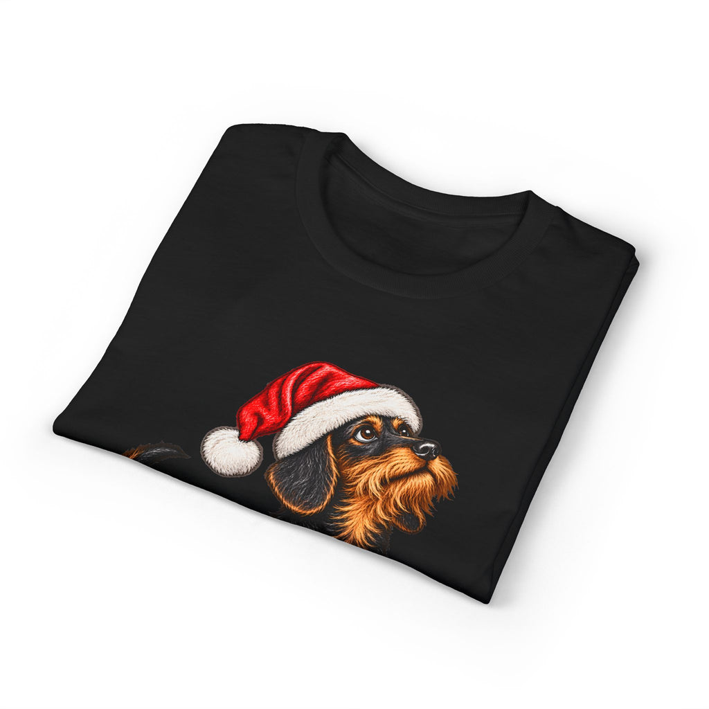 Wire Hair With Santa Hat T-Shirt