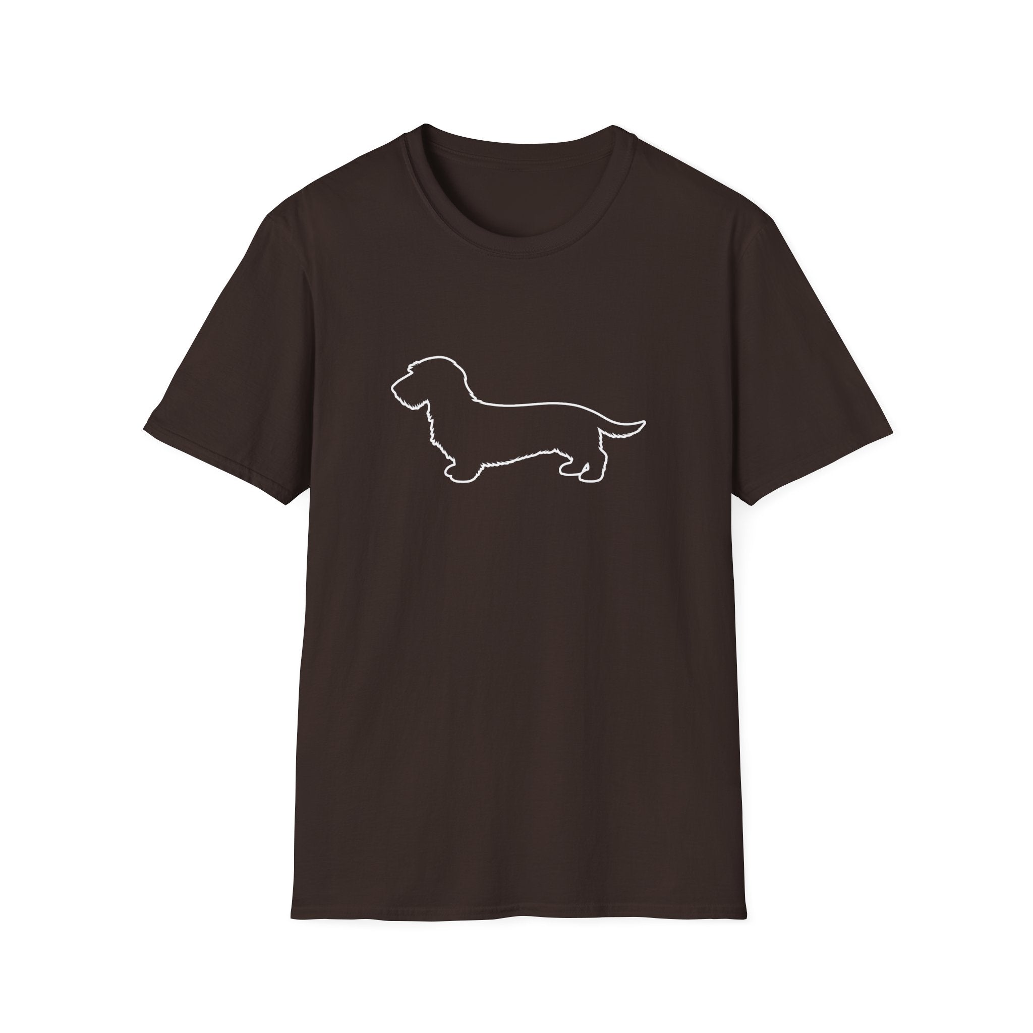 Wire Hair Dachshund Silhouette T-Shirt