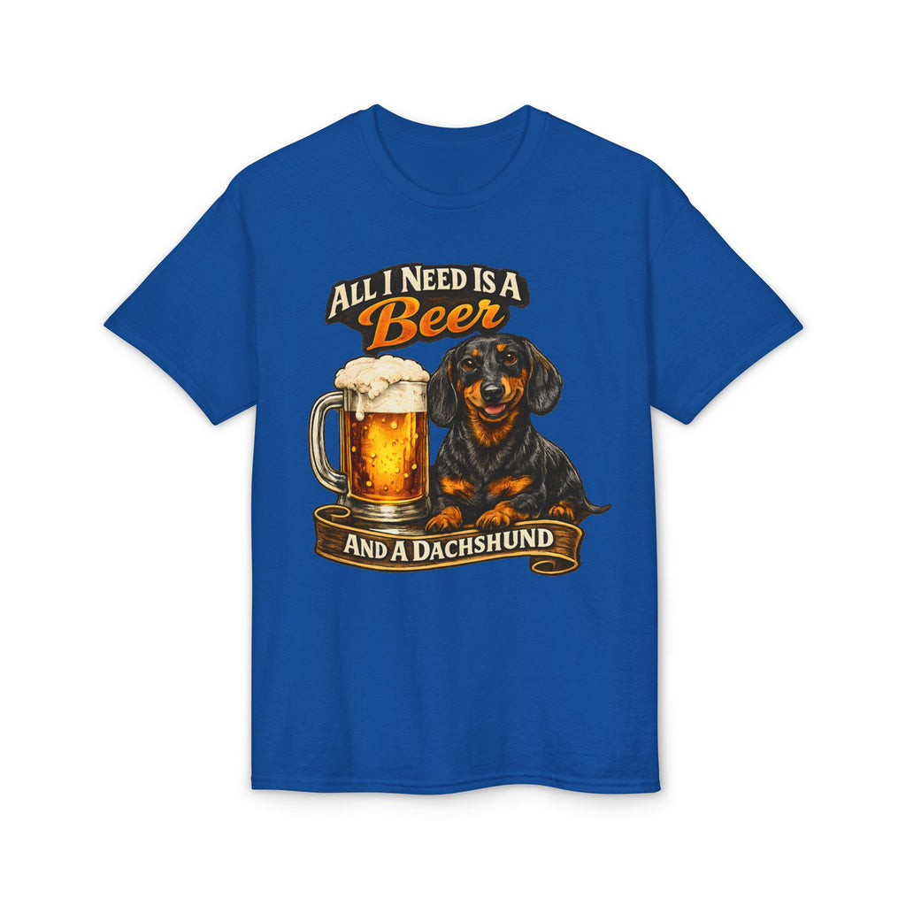 All I Need Is A Beer And A Dachshund T-Shirt