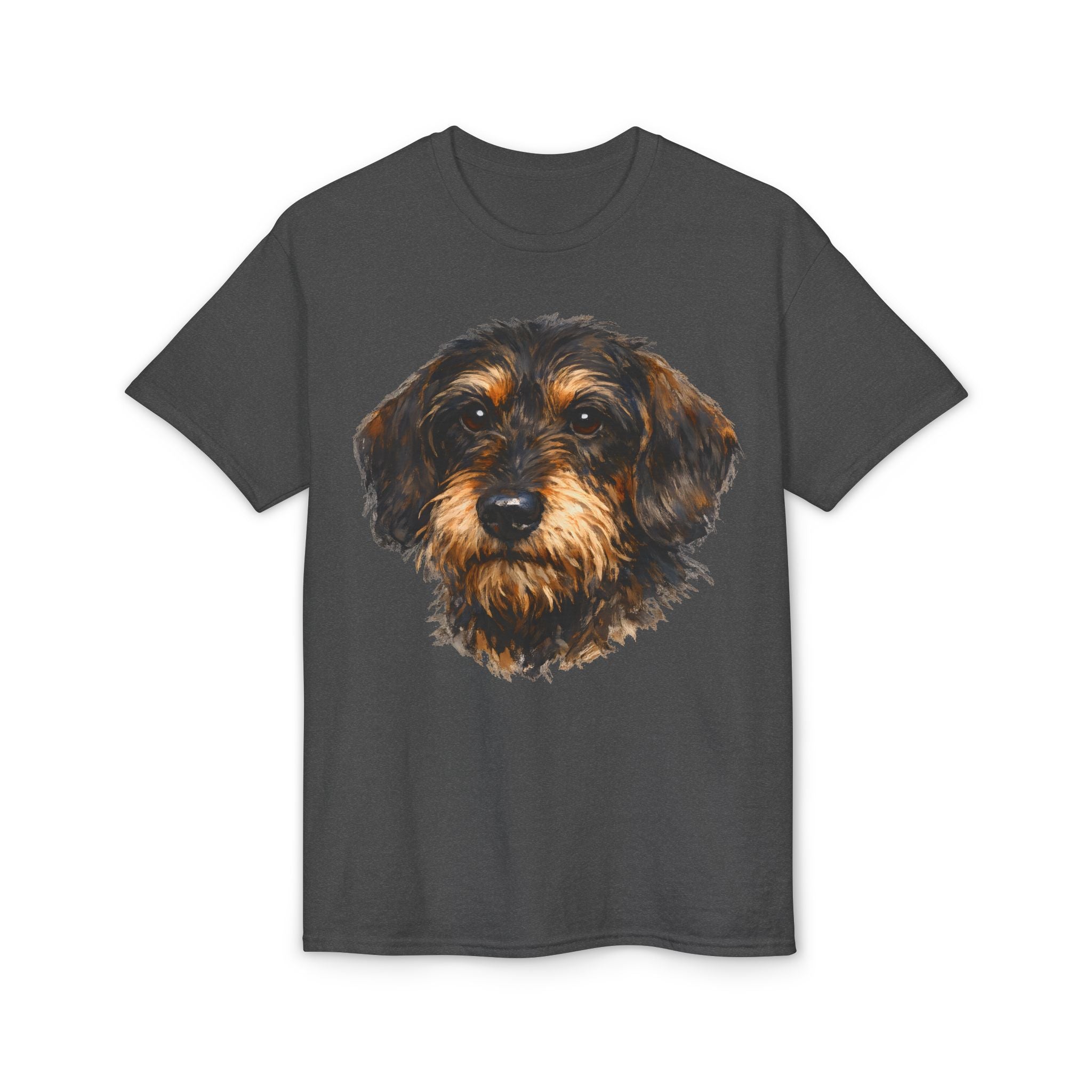 Wire Hair Dachshund Face T-Shirt