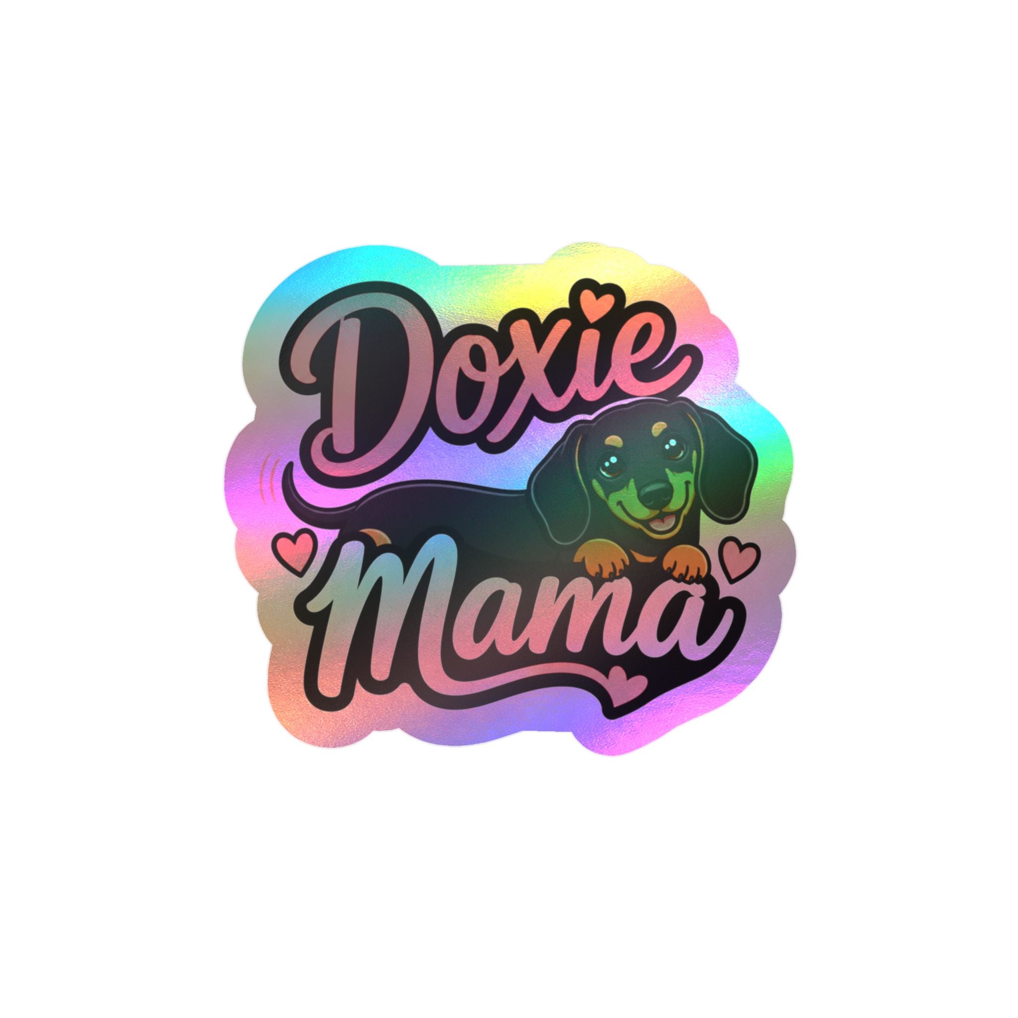 Doxie Mama Vinyl Decal
