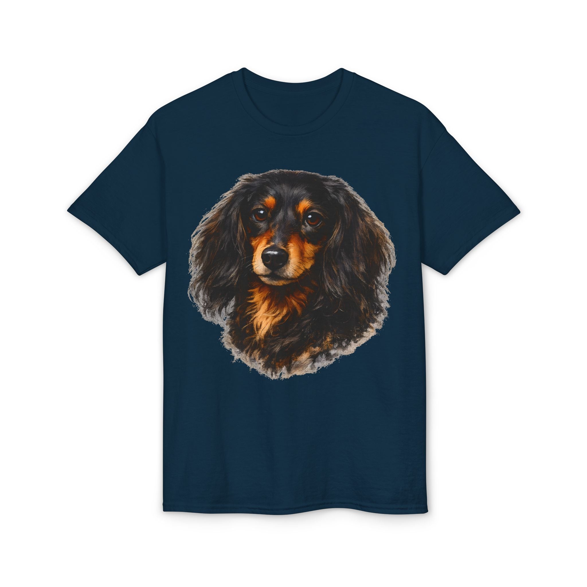 Long Hair Dachshund Face T-Shirt