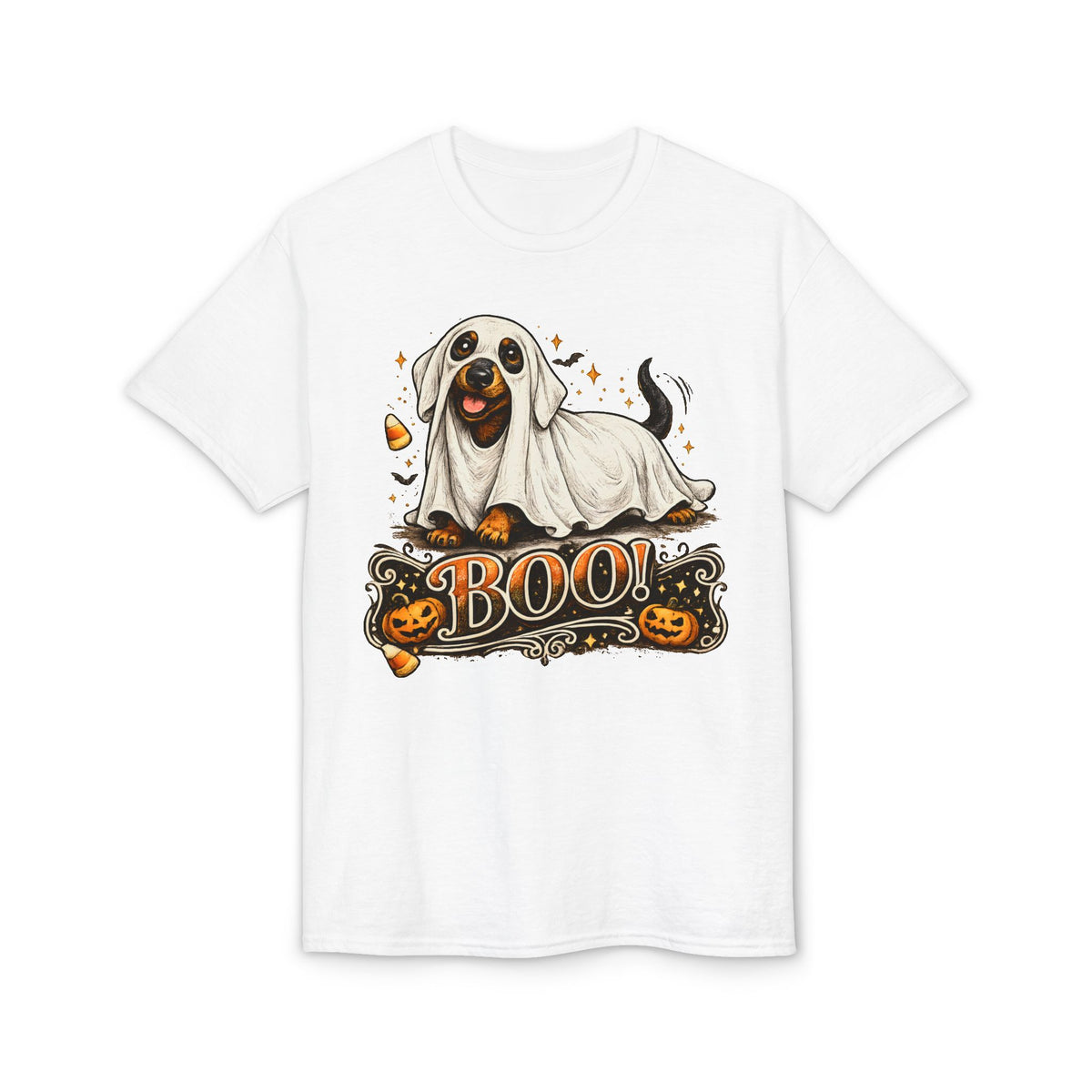 Dachshund Ghost Boo T-Shirt
