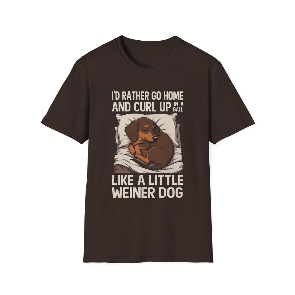 I'd Rather Curl Up In A Ball T-Shirt
