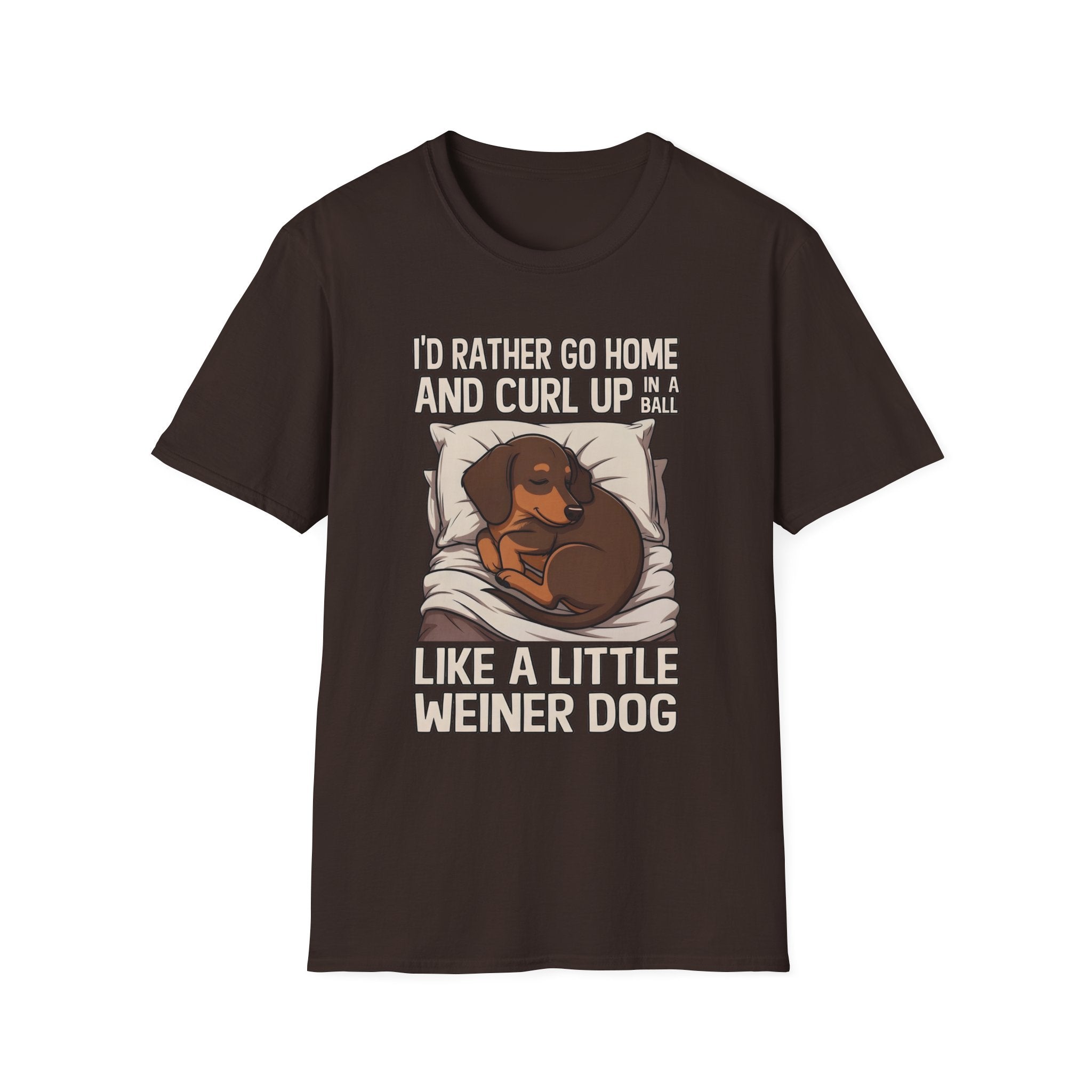 I'd Rather Curl Up In A Ball T-Shirt
