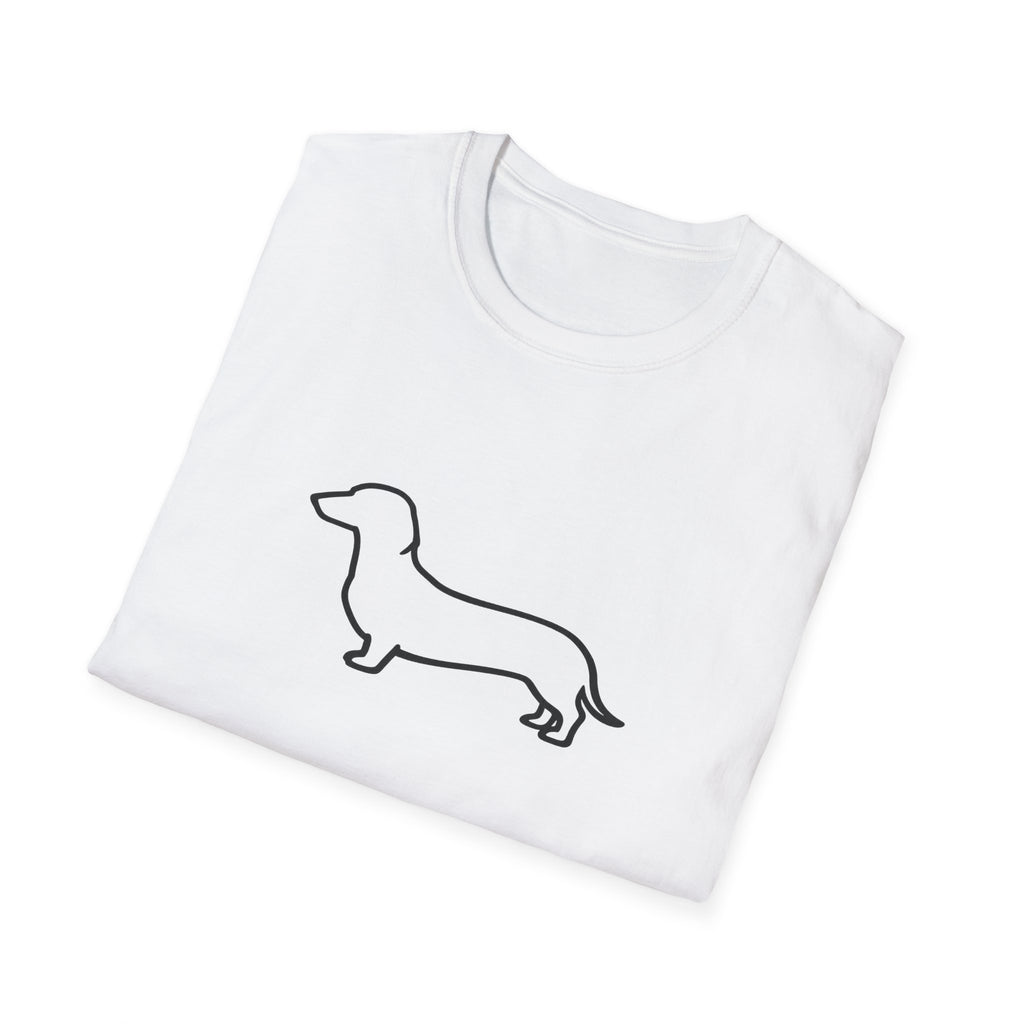 Short Hair Dachshund Silhouette T-Shirt