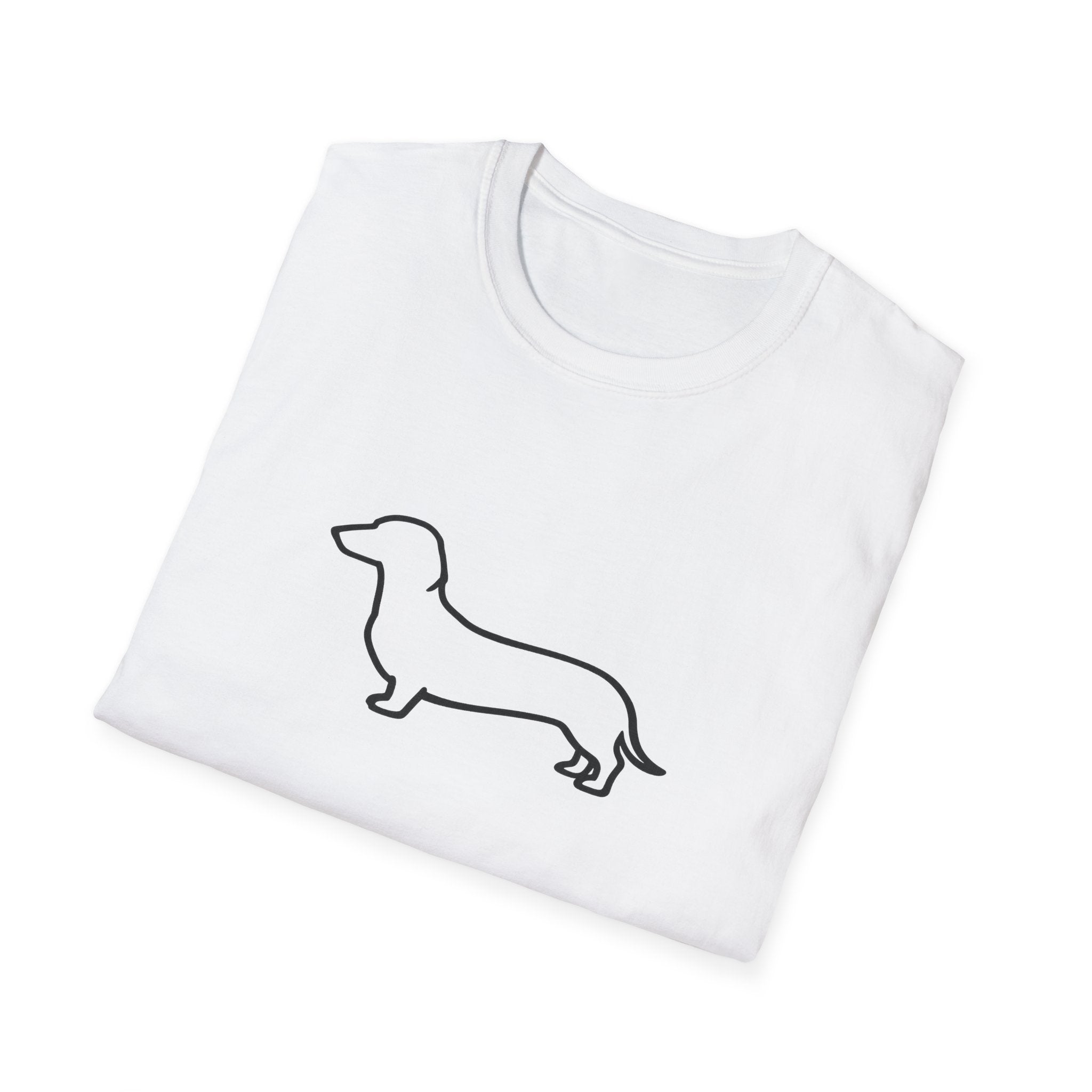 Short Hair Dachshund Silhouette T-Shirt