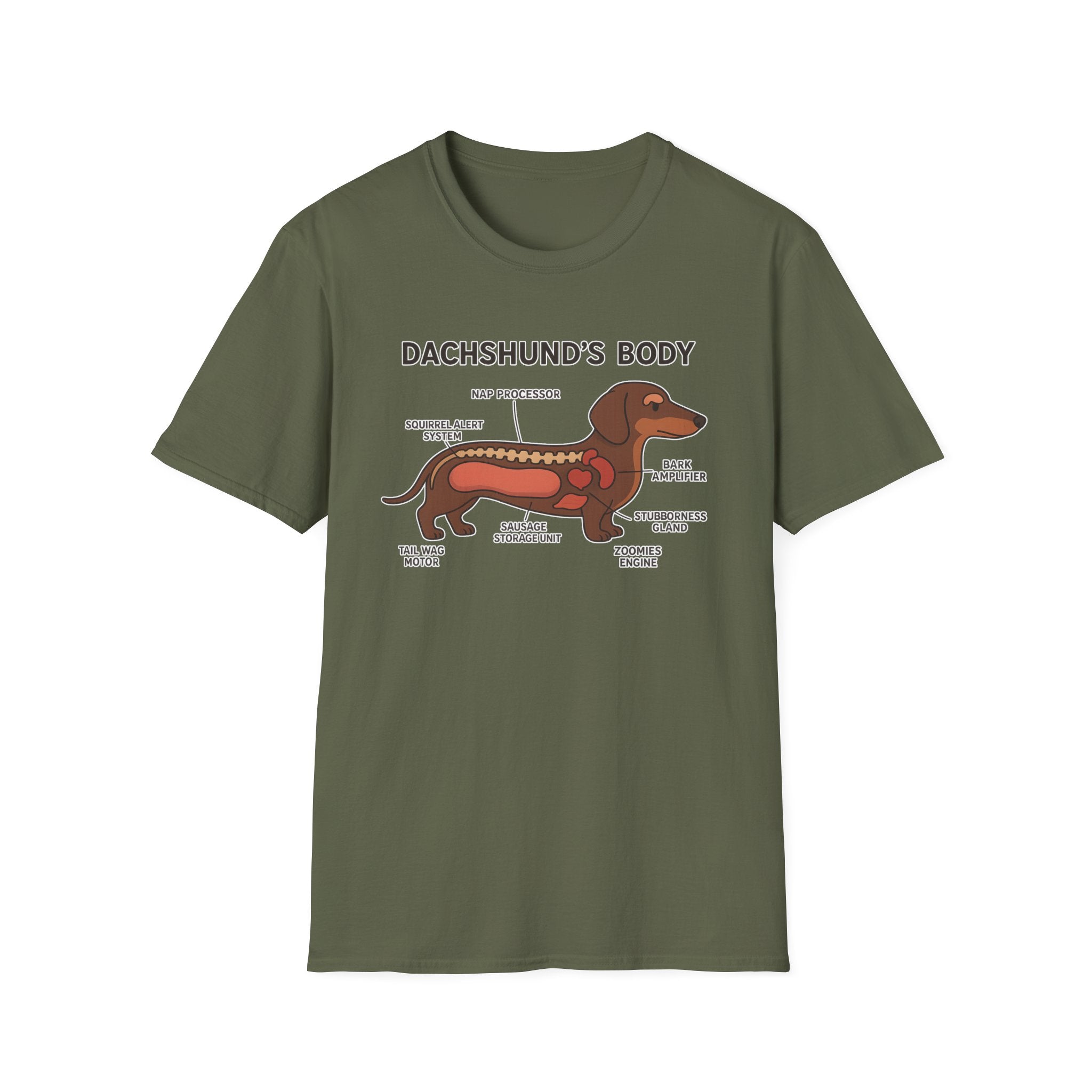 Dachshund Anatomy T-Shirt
