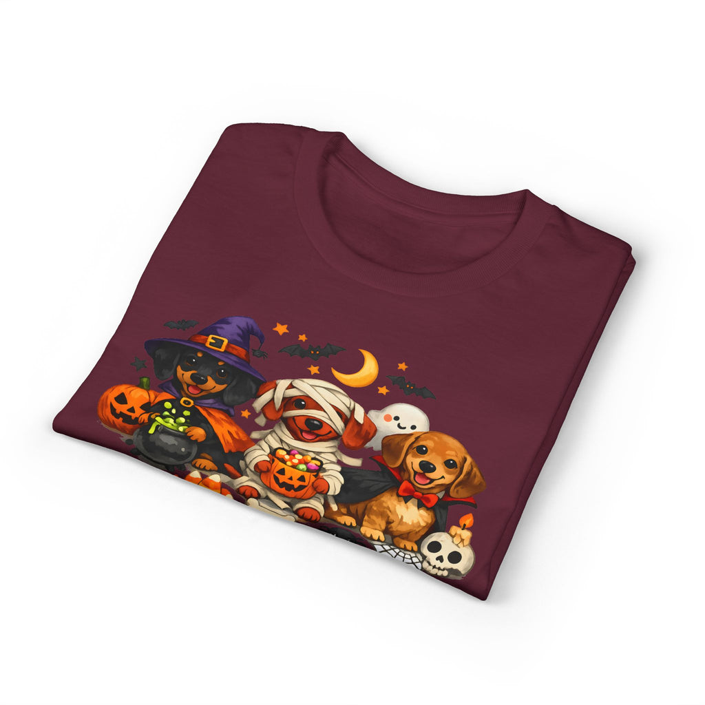 Dachshunds In Halloween Costumes T-Shirt