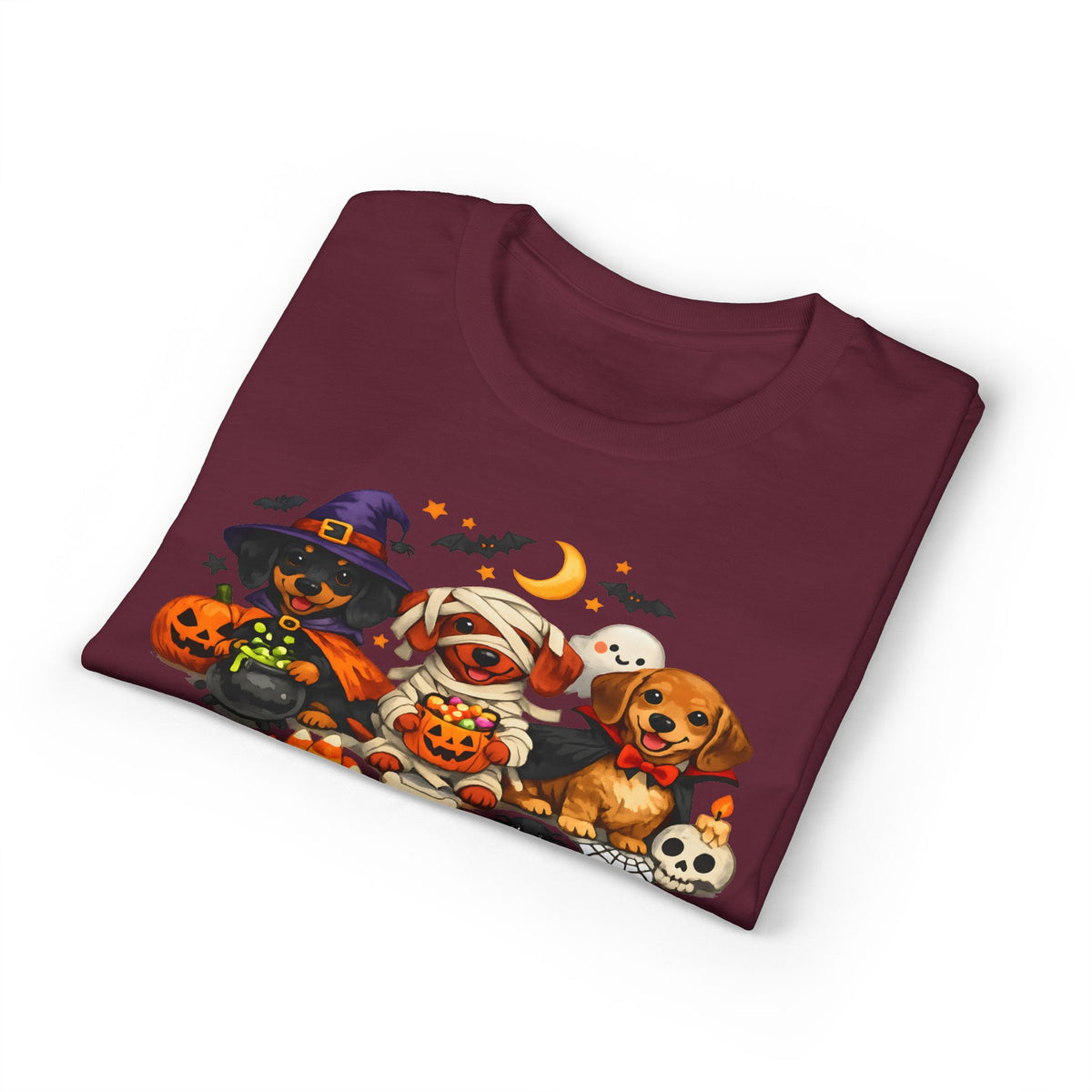 Dachshunds In Halloween Costumes T-Shirt