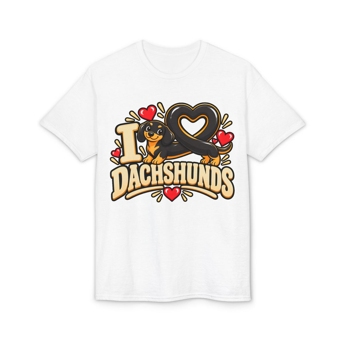 I Love Dachshunds T-Shirt