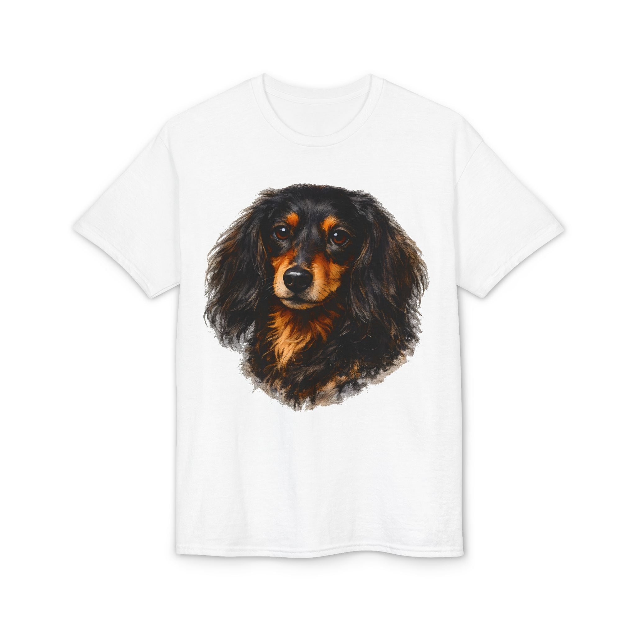 Long Hair Dachshund Face T-Shirt