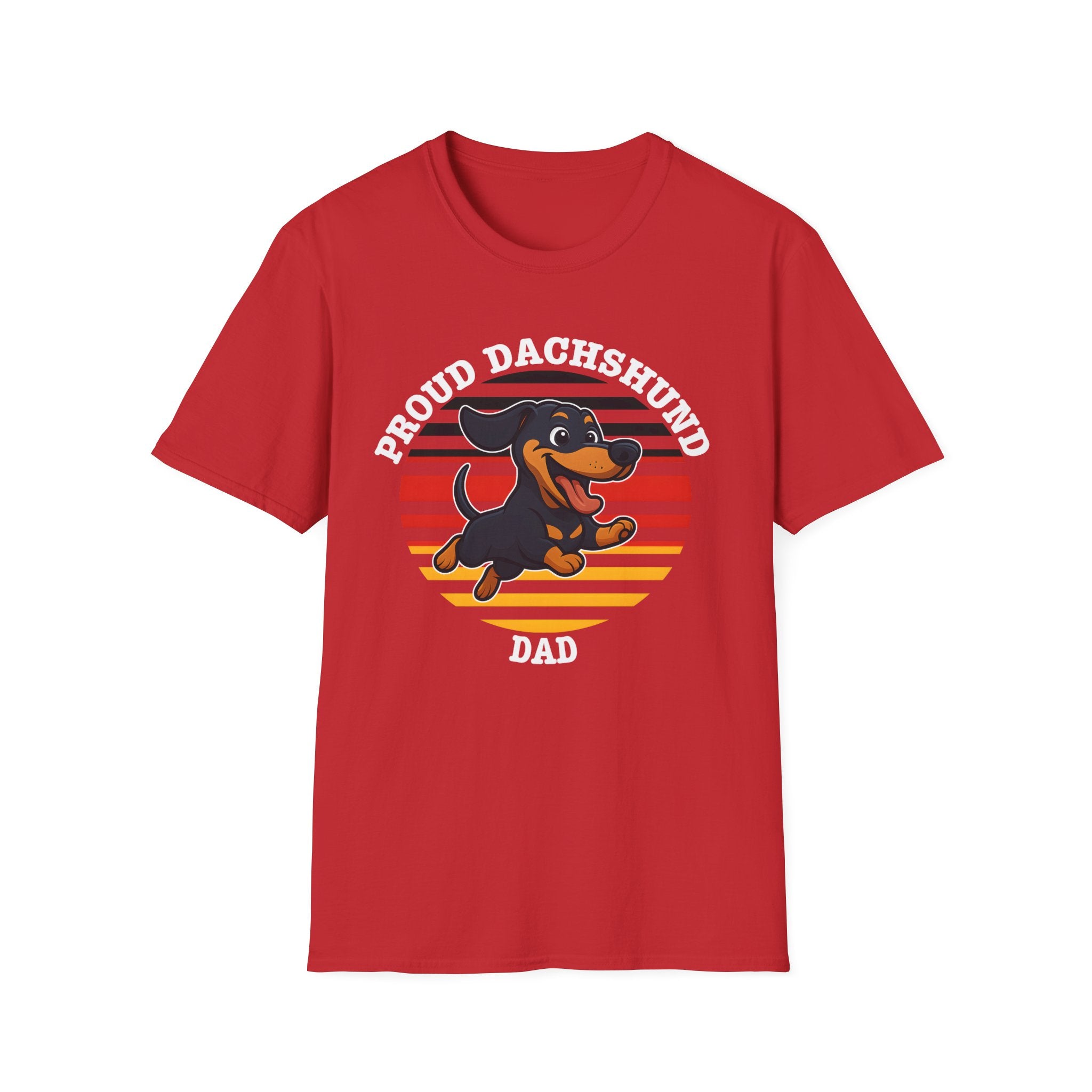Proud Dachshund Dad Men's T-Shirt