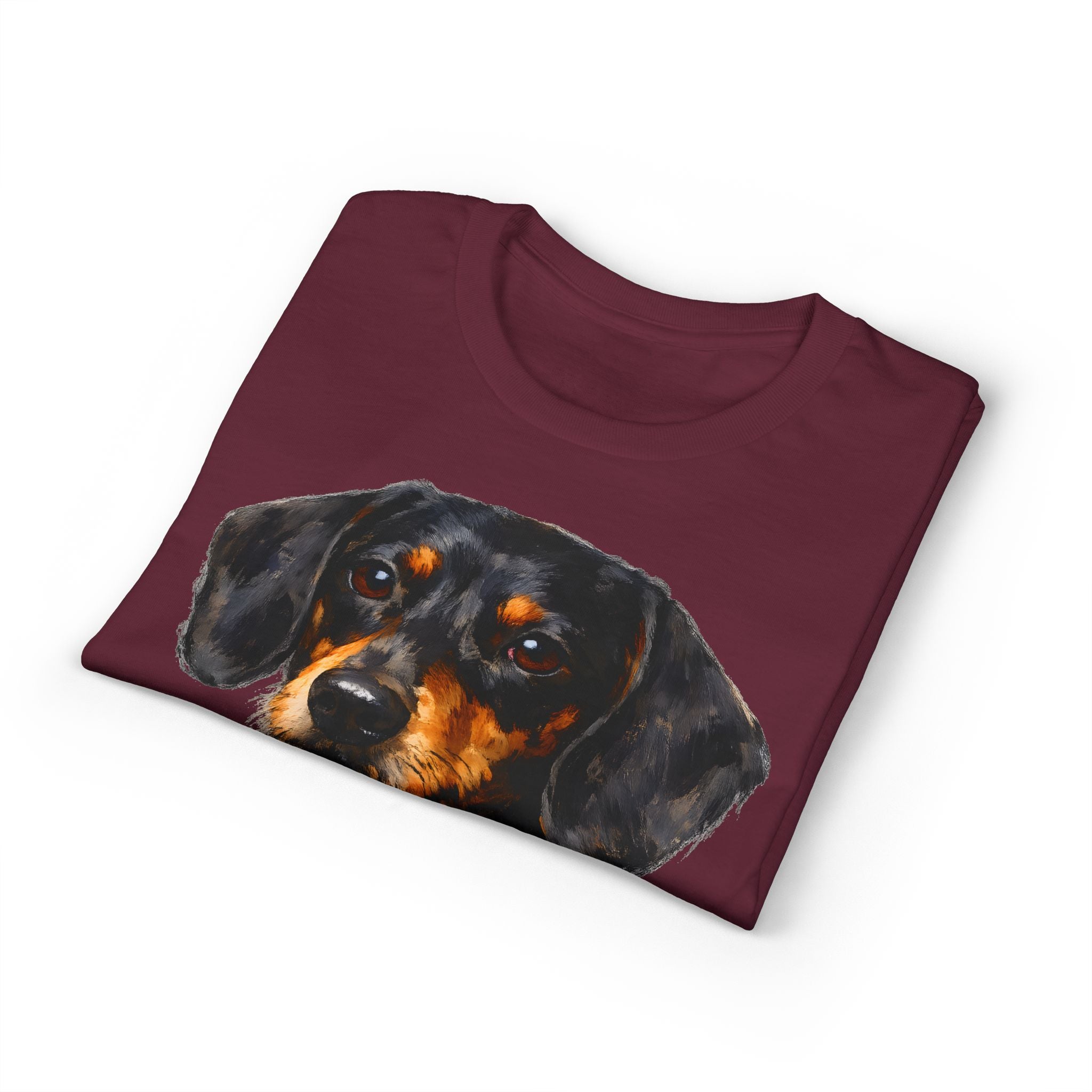 Short Hair Dachshund Face T-Shirt