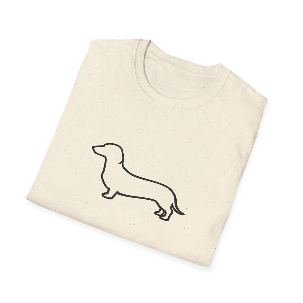 Short Hair Dachshund Silhouette T-Shirt