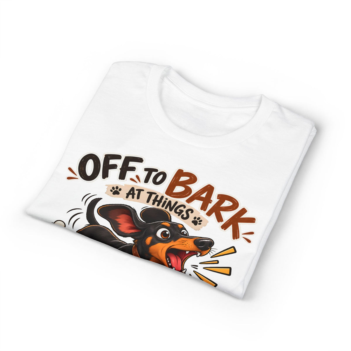 Off To Bark At Things That Aren't There T-Shirt
