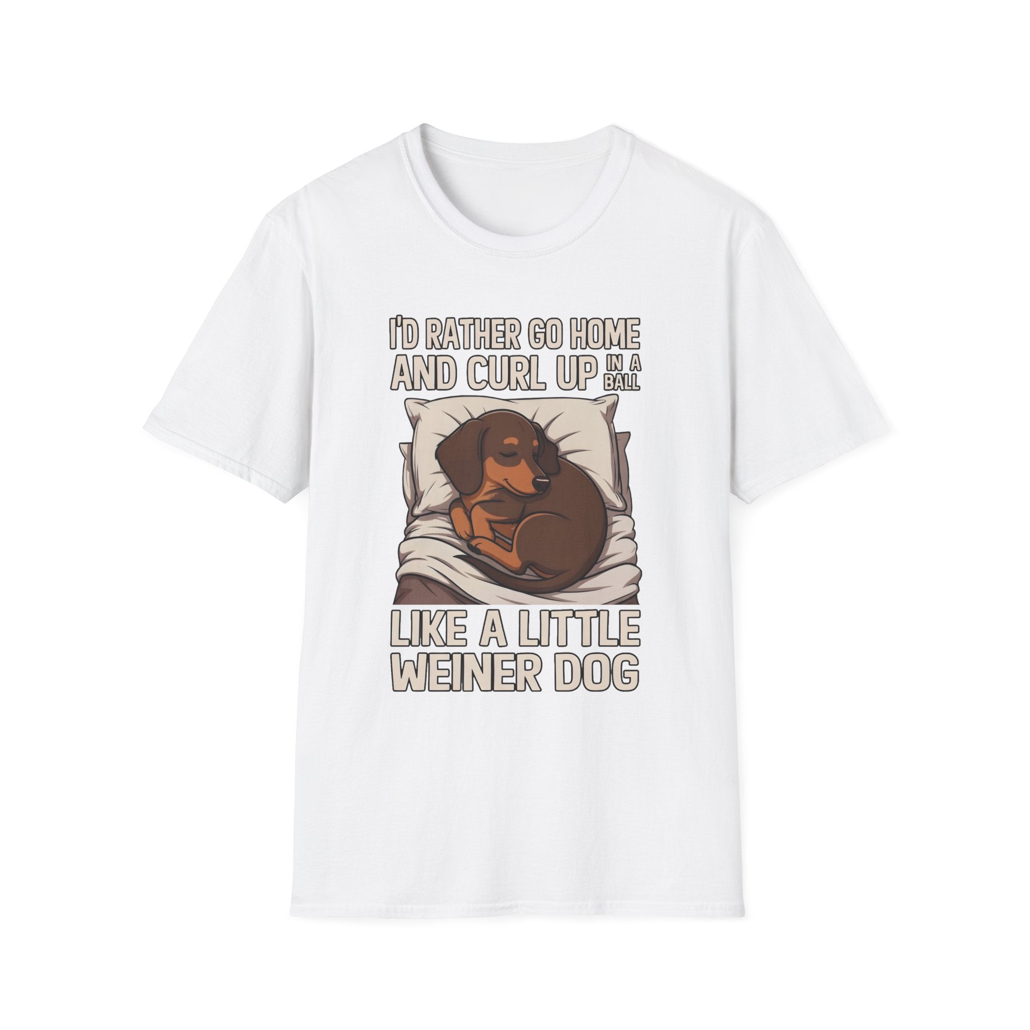 I'd Rather Curl Up In A Ball T-Shirt