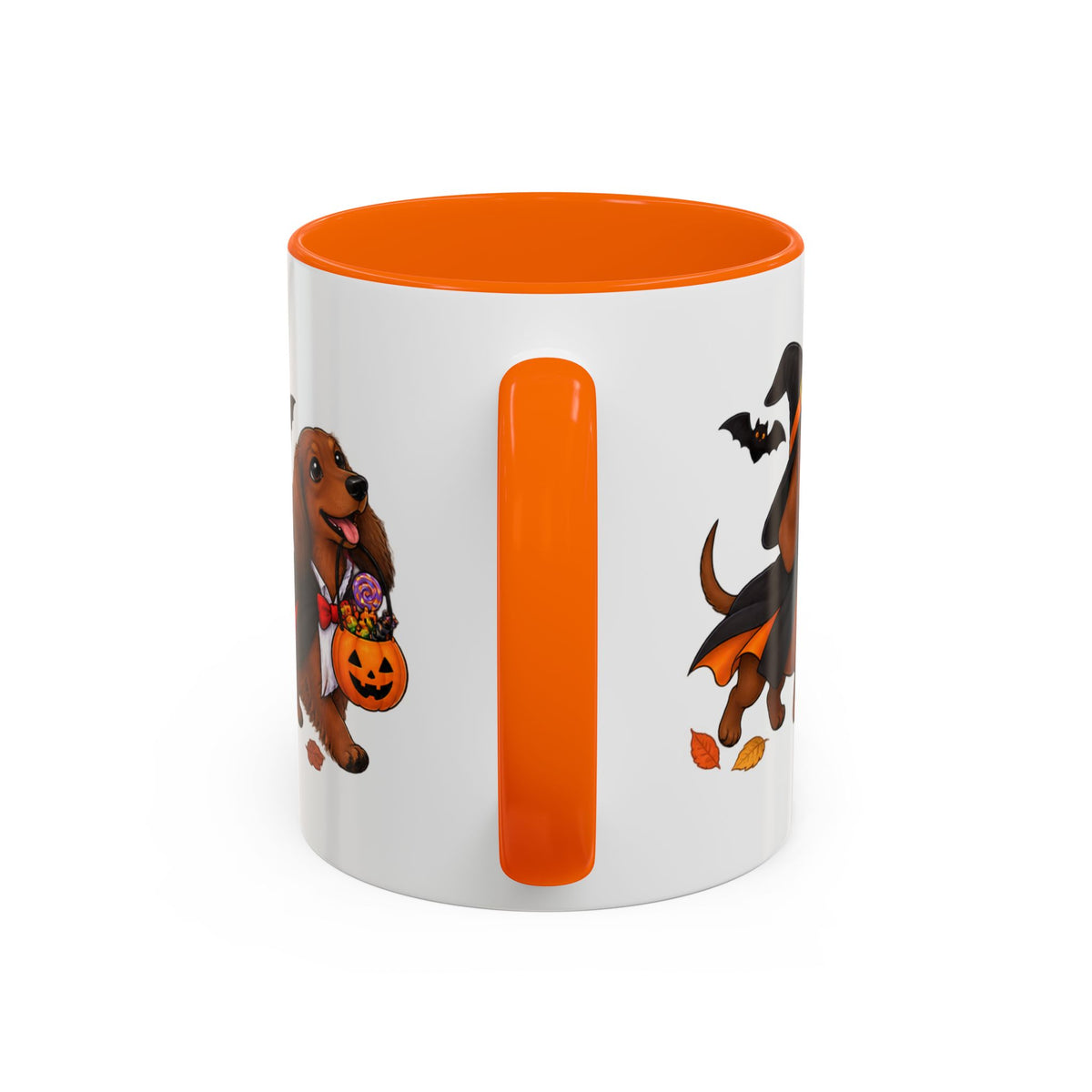 Dachshund Halloween Costume Parade Accent Coffee Mug
