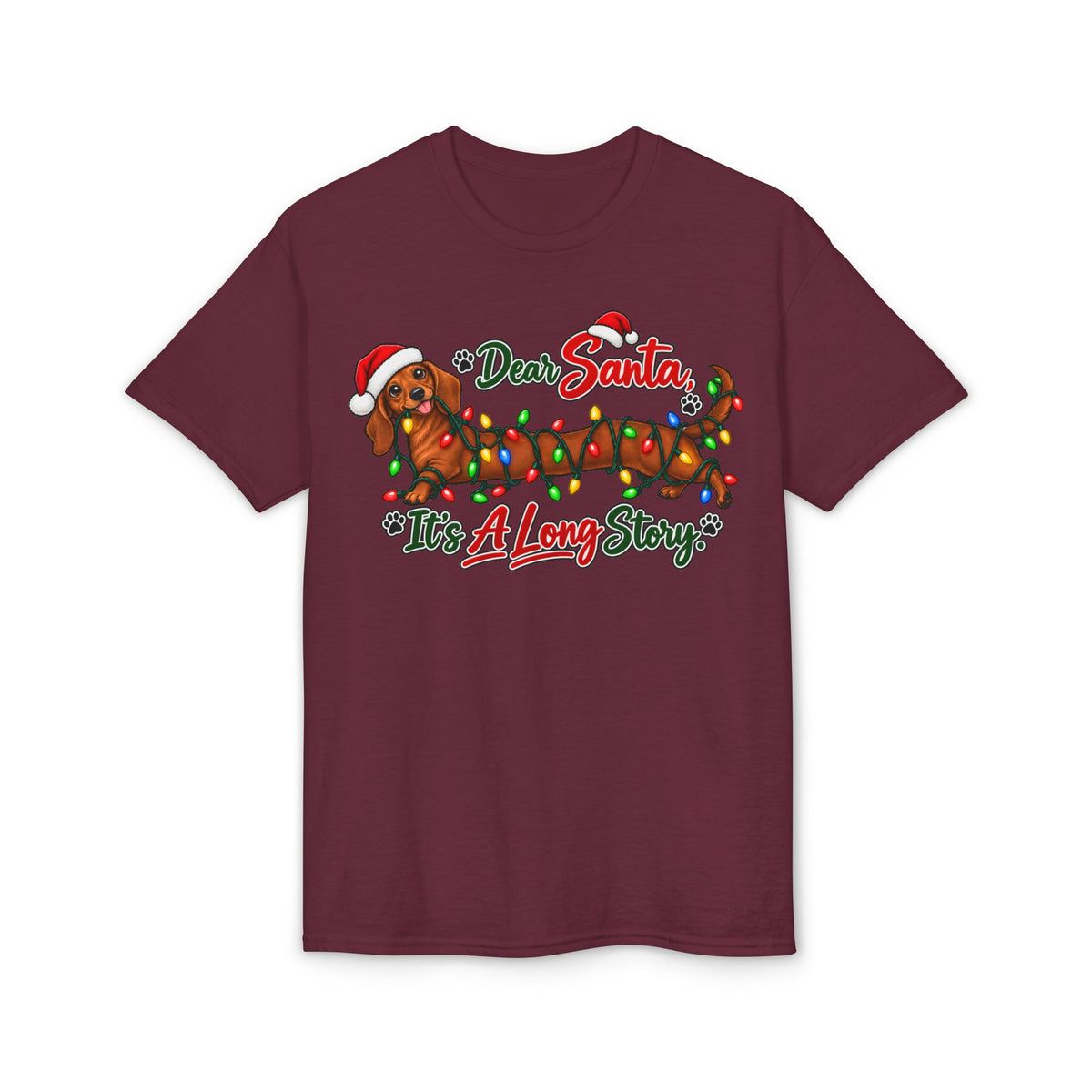 Dear Santa It's A Long Story T-Shirt