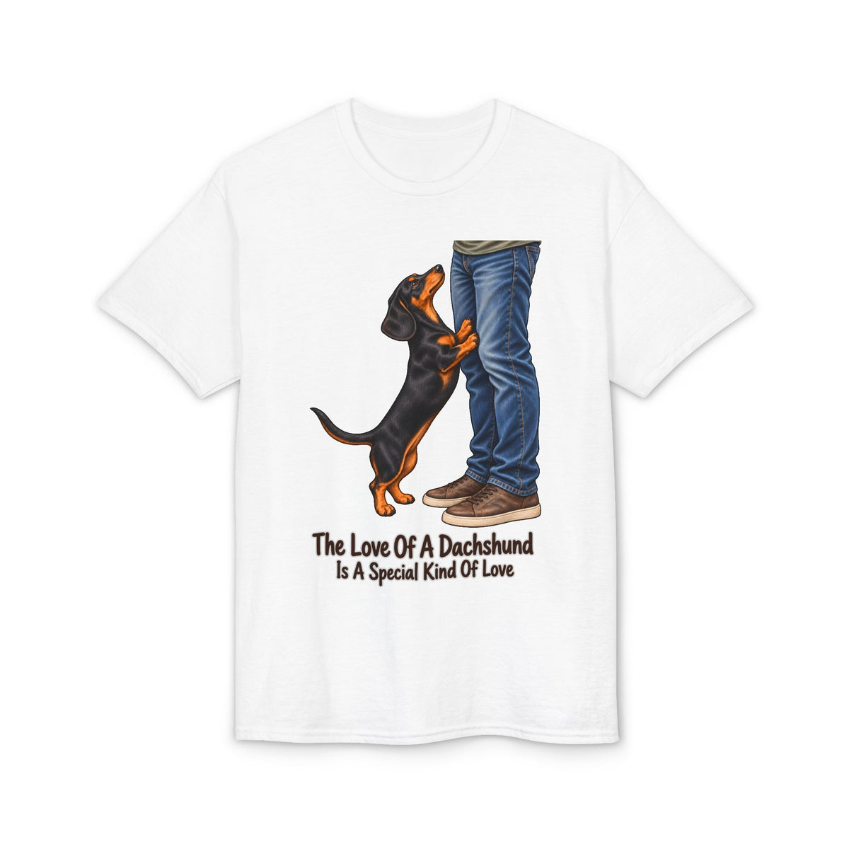 The Love Of A Dachshund Is A Special Kind Of Love Short Hair Men's T-Shirt