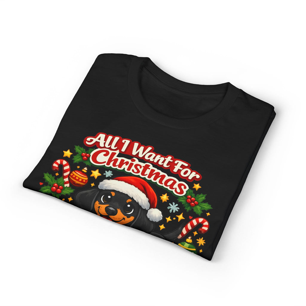 All I Want For Christmas Is A Weiner Dog T-Shirt