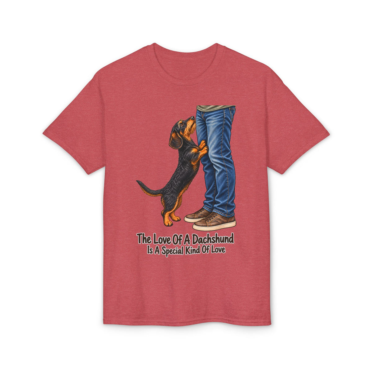 The Love Of A Dachshund Is A Special Kind Of Love Wire Hair Men's T-Shirt