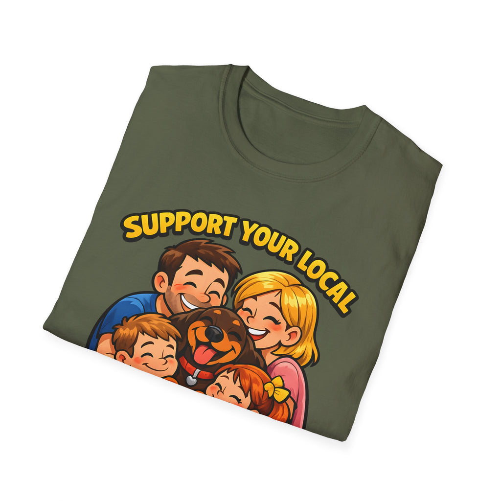 Support Your Local Dachshund Rescue T-Shirt