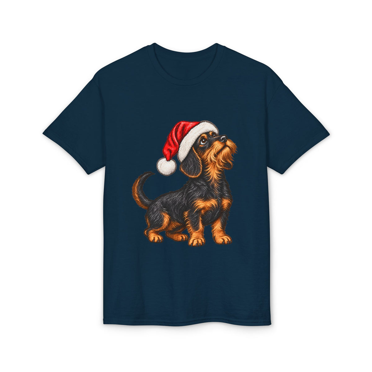Wire Hair With Santa Hat T-Shirt