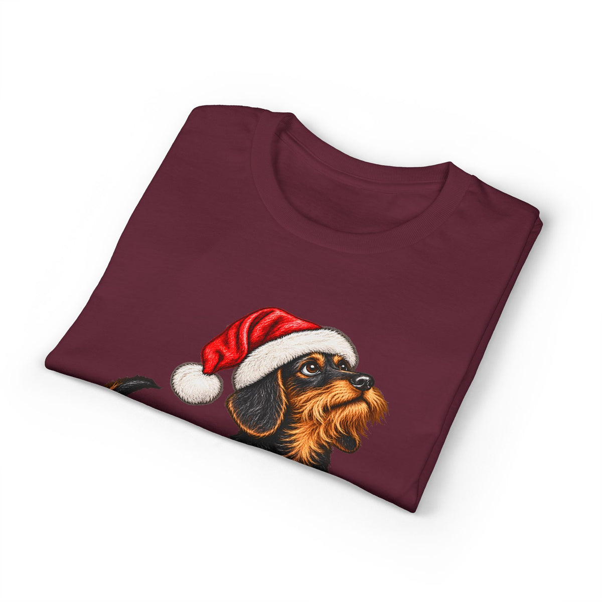 Wire Hair With Santa Hat T-Shirt