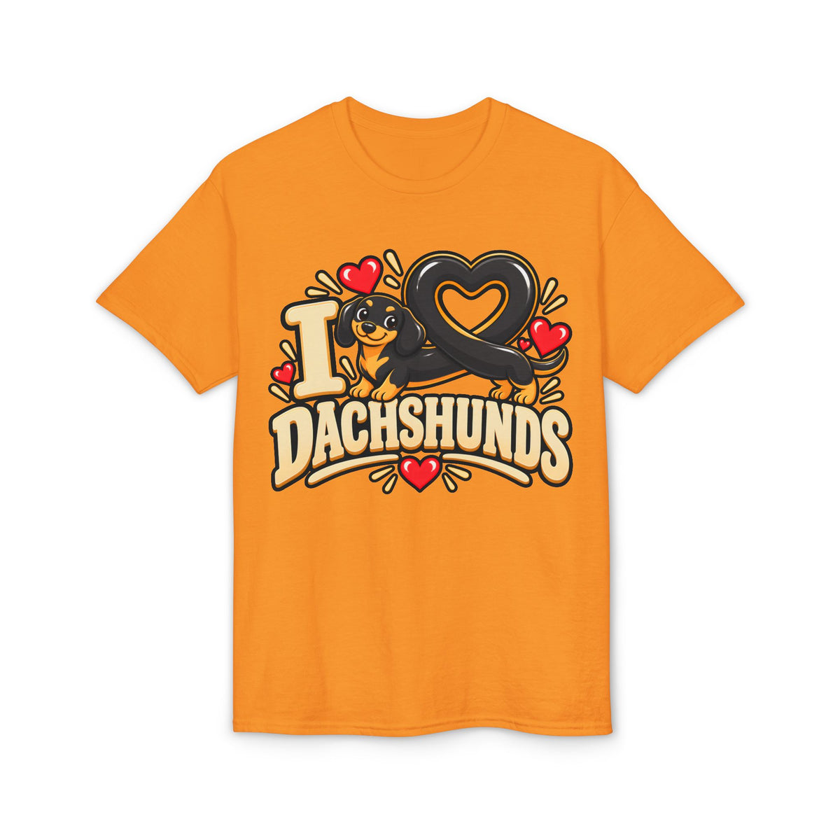 I Love Dachshunds T-Shirt