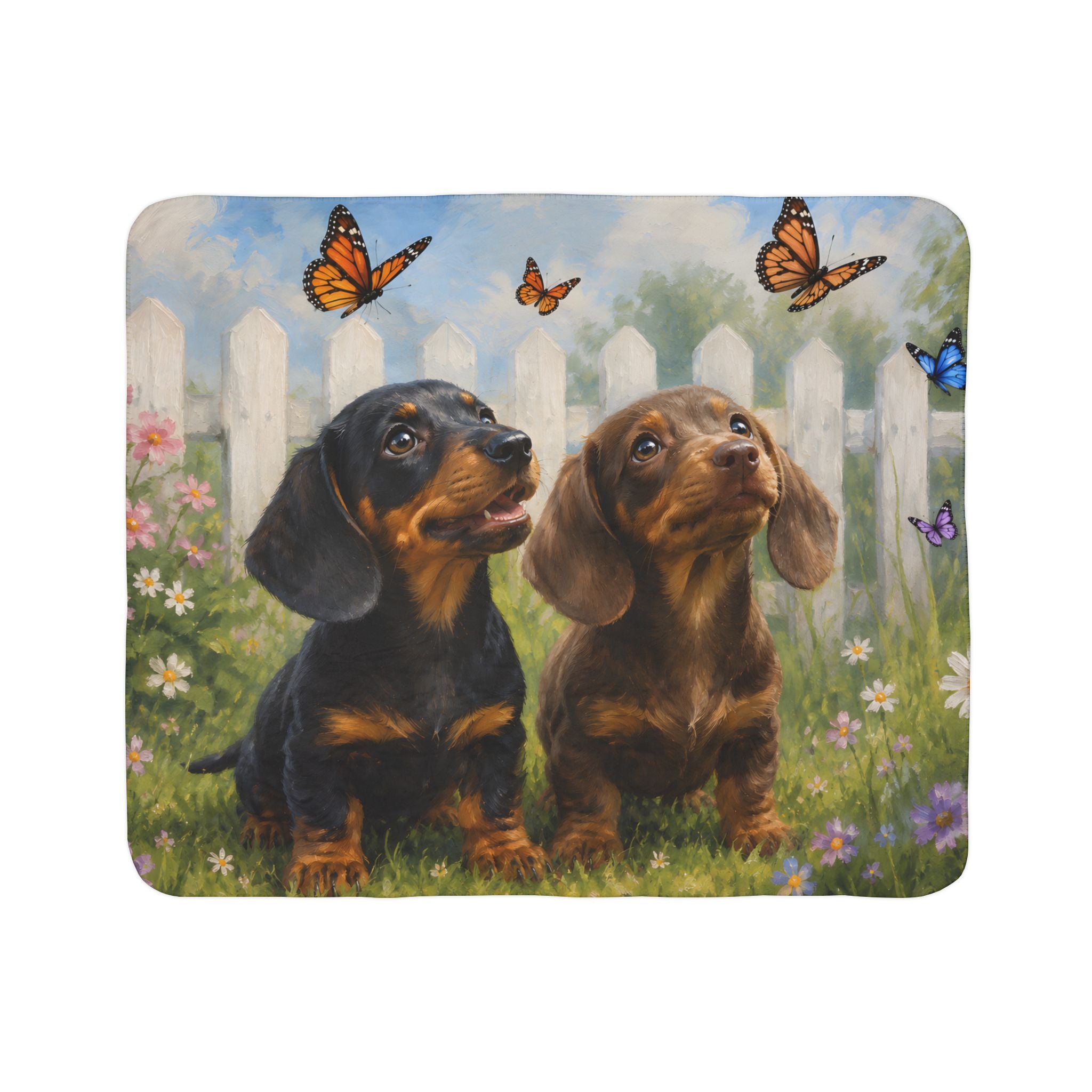 Aerial Discovery Fleece Sherpa Blanket