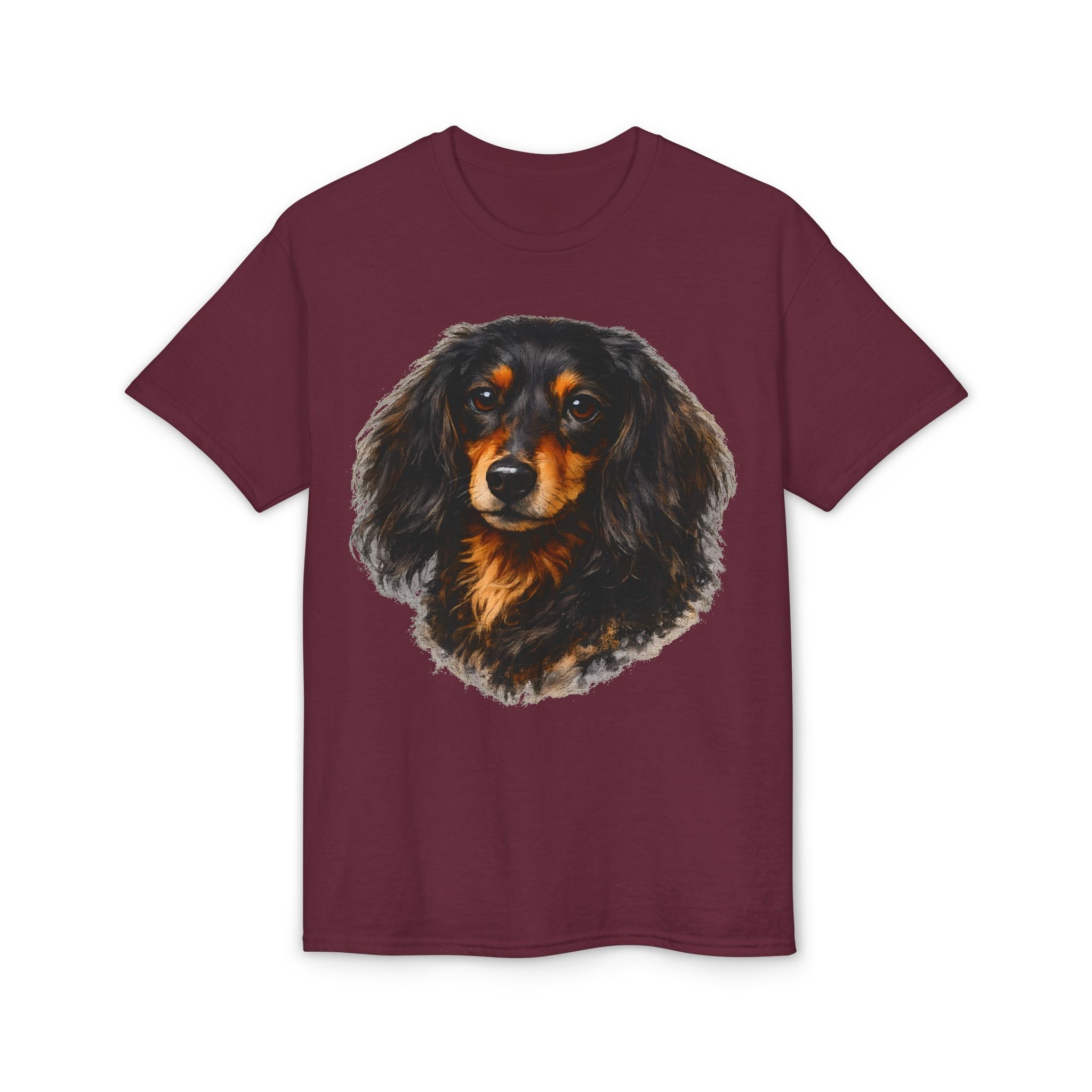 Long Hair Dachshund Face T-Shirt
