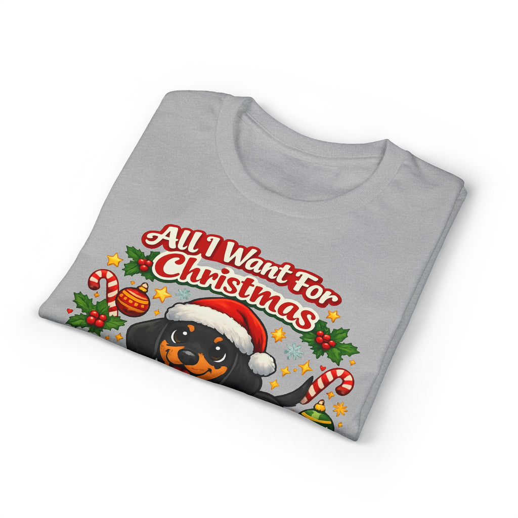 All I Want For Christmas Is A Weiner Dog T-Shirt