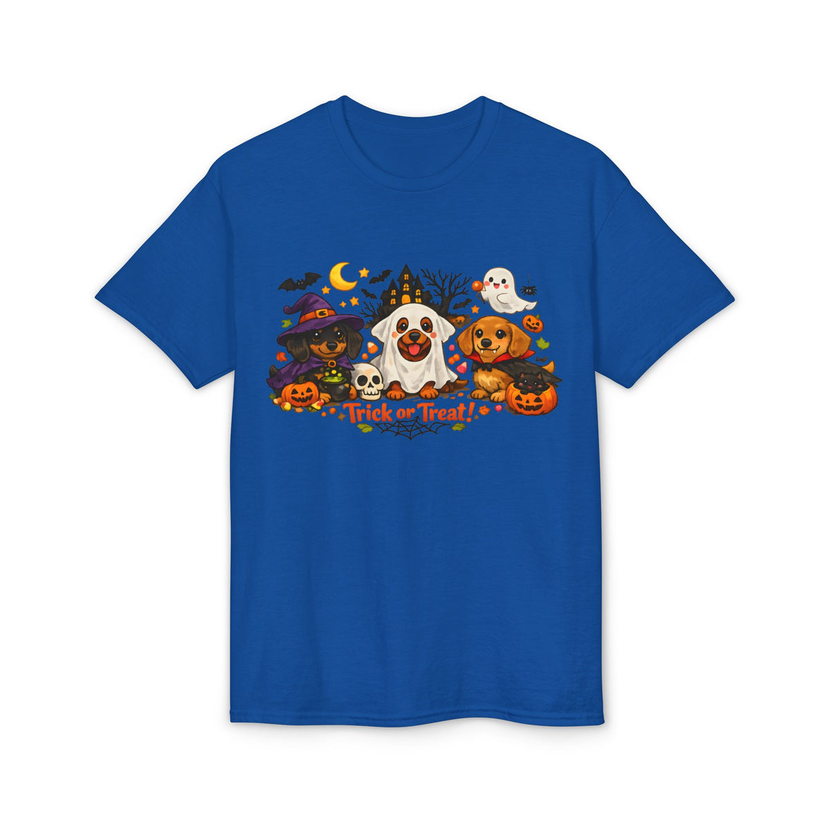 Trick Or Treat Dachshunds In Costume T-Shirt