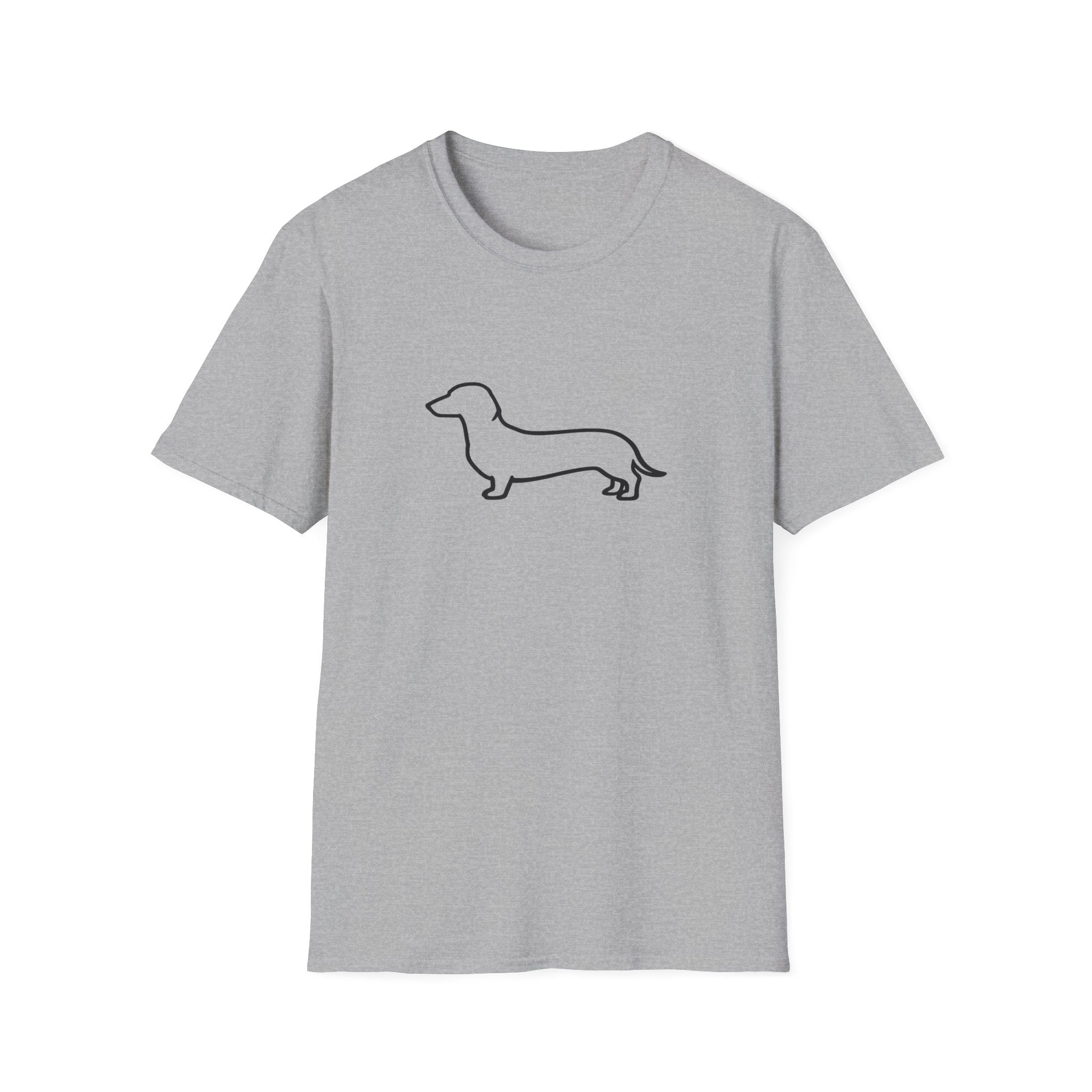 Short Hair Dachshund Silhouette T-Shirt